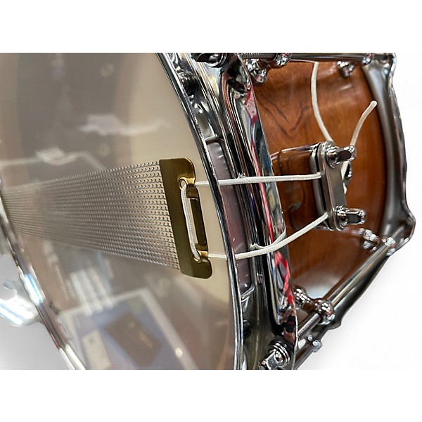 Used Longo Custom 6.5X14 Solid Shell Natural Drum