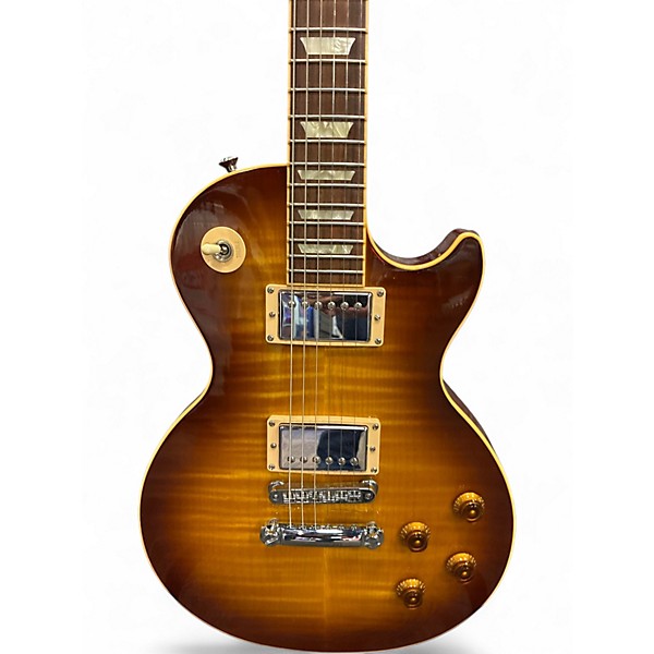 Used 2008 Gibson Les Paul Standard Iced Tea Solid Body Electric Guitar
