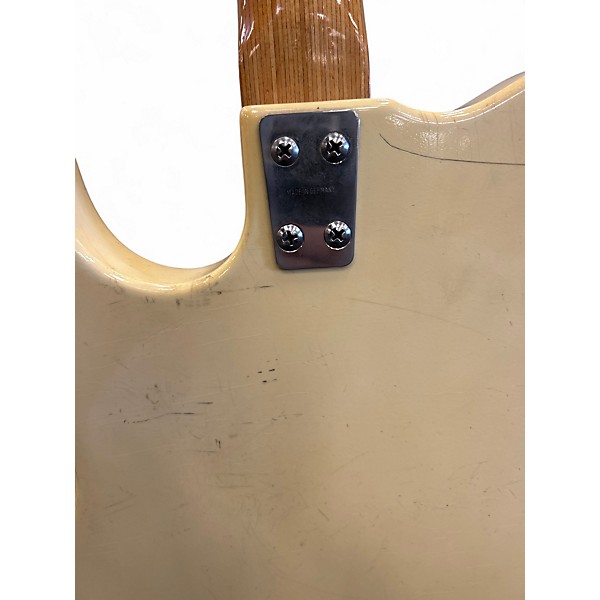 Vintage 1970s Framus 5/530 Worn TV Yellow Solid Body Electric Guitar