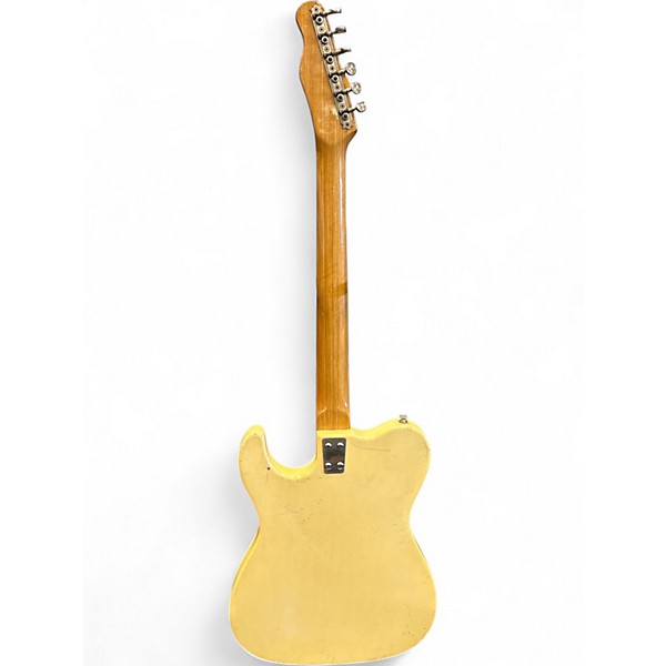 Vintage 1970s Framus 5/530 Worn TV Yellow Solid Body Electric Guitar