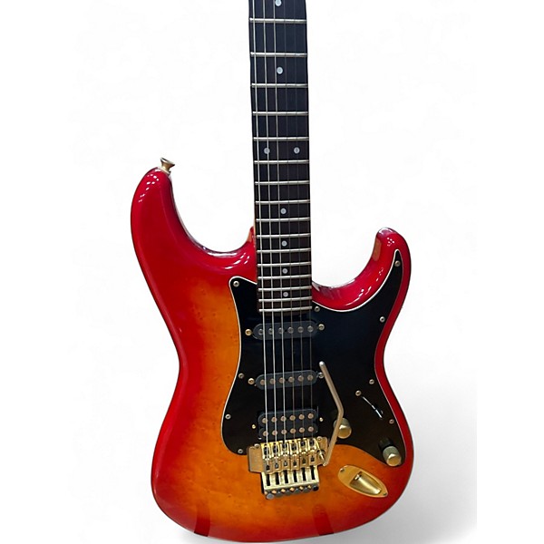 Used 2020 Fender STR 75 Cherry Sunburst Solid Body Electric Guitar