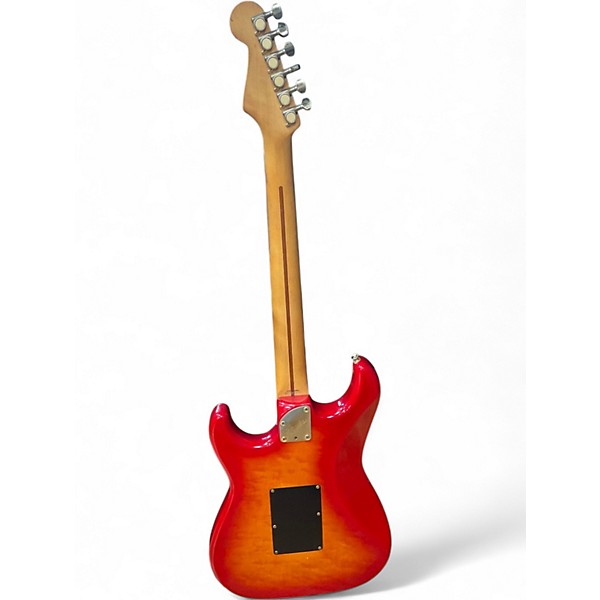 Used 2020 Fender STR 75 Cherry Sunburst Solid Body Electric Guitar