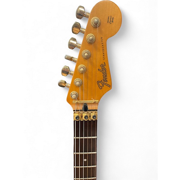 Used 2020 Fender STR 75 Cherry Sunburst Solid Body Electric Guitar