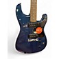 Used Squier PARANORMAL Strat-O-SONIC Blue Solid Body Electric Guitar