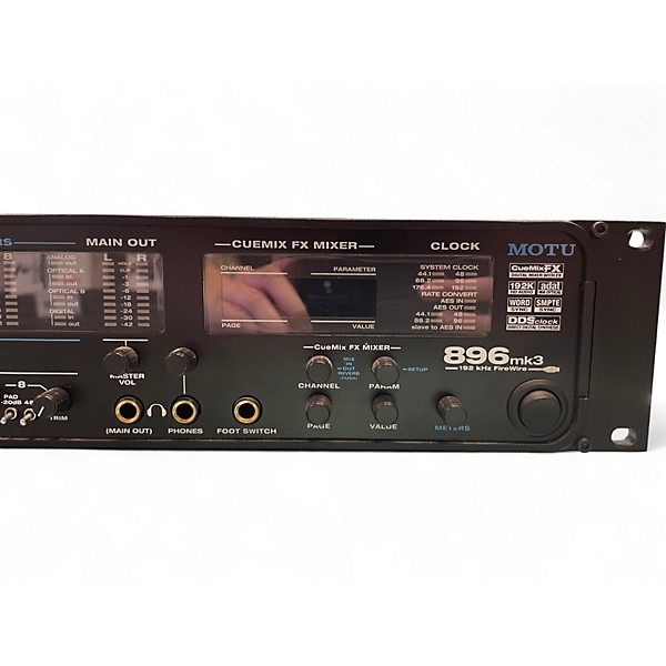 Used MOTU 896MK3 Audio Interface