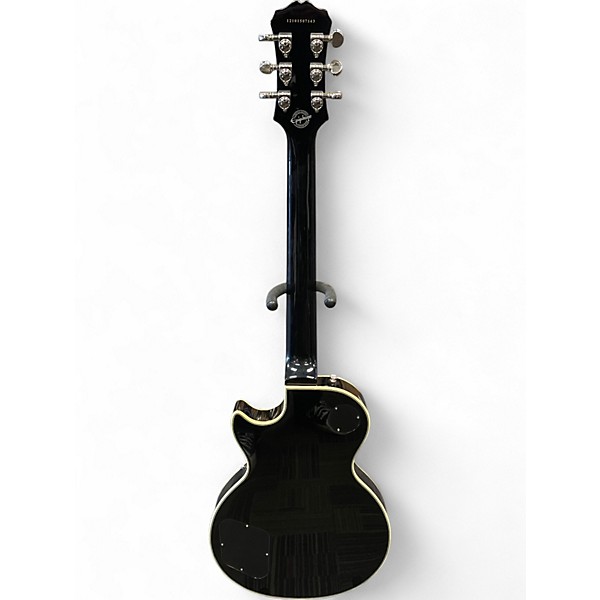 Used Epiphone Les Paul Custom Pro silver burst Solid Body Electric Guitar