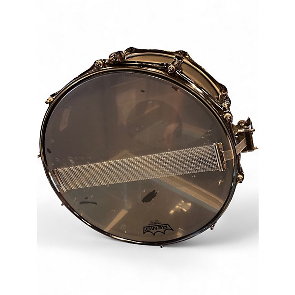 Used TAMA 14in S.L.P. BIG BLACK STEEL SNARE BIG BLACK Drum