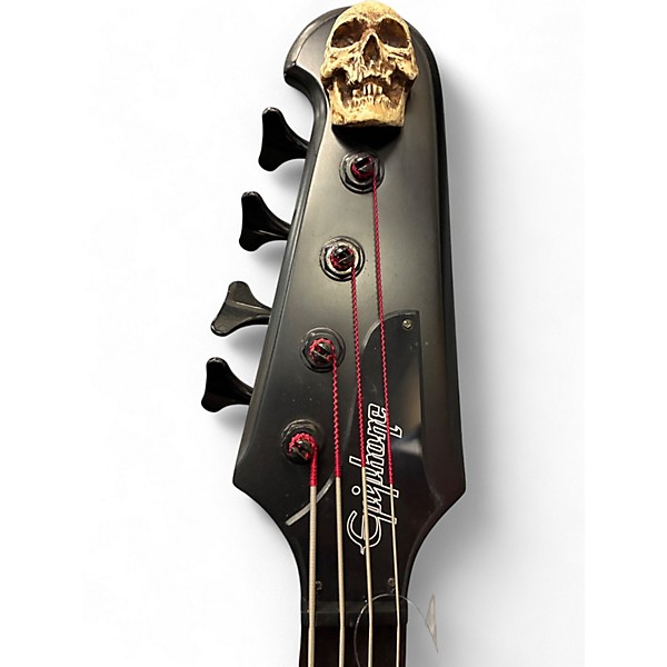 Used Epiphone Gothic Thunderbird IV Black Electric Bass Guitar