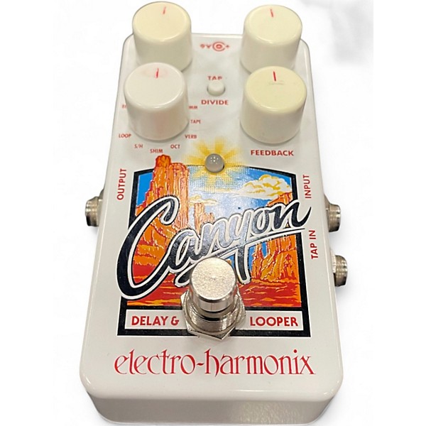 Used Electro-Harmonix Canyon Delay and Looper Effect Pedal