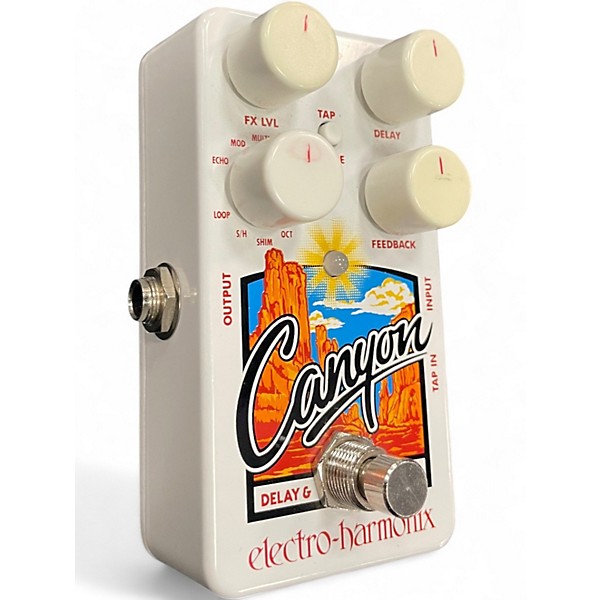 Used Electro-Harmonix Canyon Delay and Looper Effect Pedal