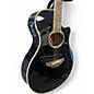 Used Yamaha APX700II Black Acoustic Electric Guitar