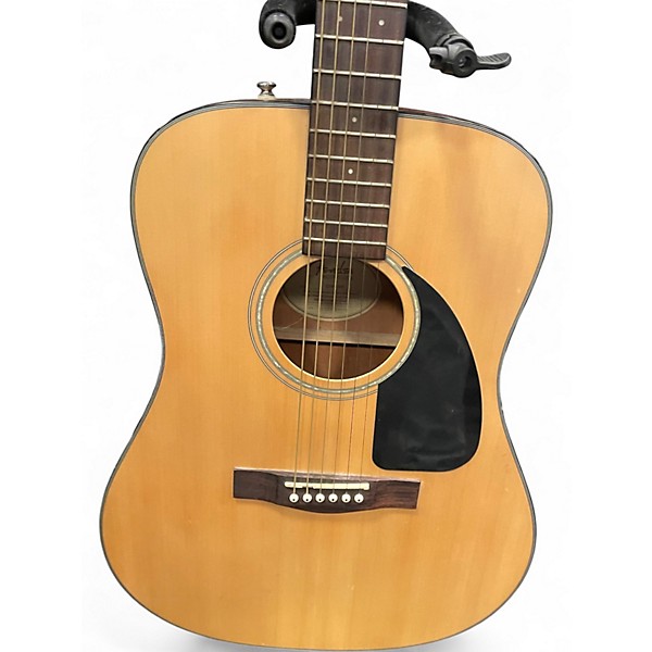 Used Fender CD100 Natural Acoustic Guitar