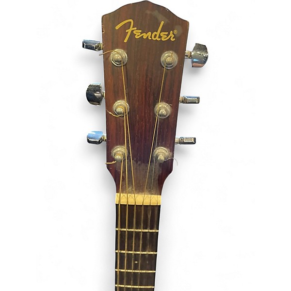 Used Fender CD100 Natural Acoustic Guitar