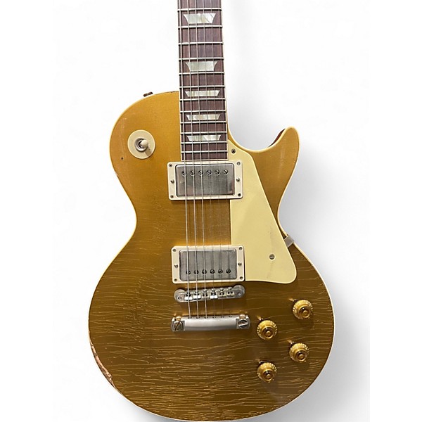Used 2023 Gibson Murphy Lab Ultra Heavy Aged 1957 Les Paul Standard Goldtop Solid Body Electric Guitar