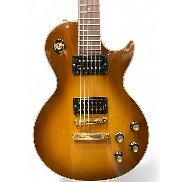 Vintage 1984 Gibson Certified Vintage 1984 Les Paul Studio Custom Tobacco Sunburst Solid Body Electric Guitar
