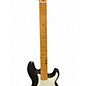 Used Fender Player Precision Bass Black and White Electric Bass Guitar