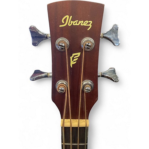 Used Ibanez PCBE12MH Natural Acoustic Bass Guitar