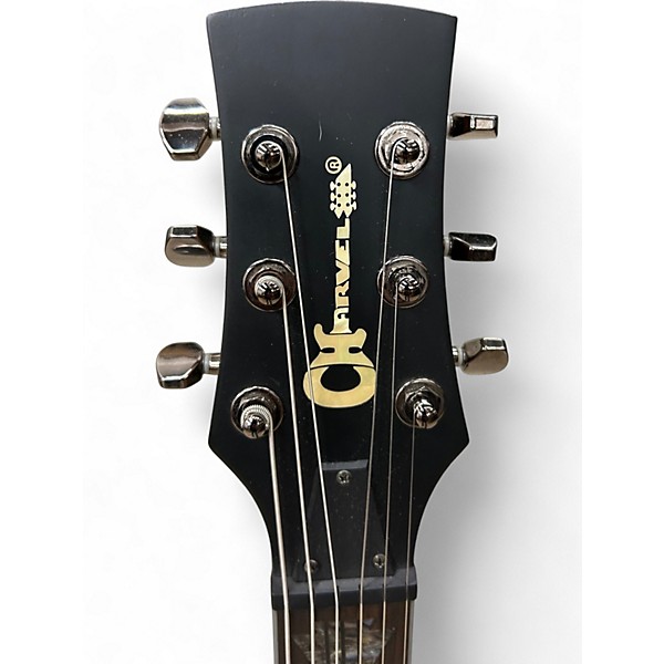 Used Charvel Desolation Skatecaster 1 Trans Black Solid Body Electric Guitar