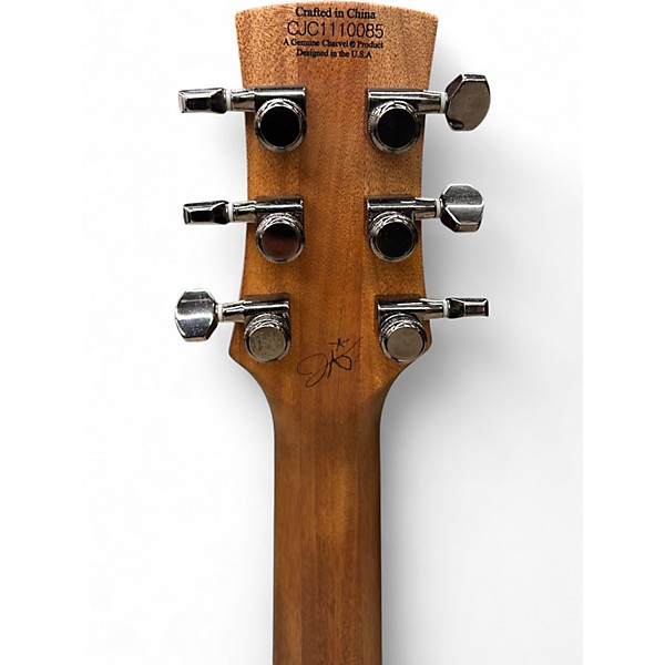 Used Charvel Desolation Skatecaster 1 Trans Black Solid Body Electric Guitar