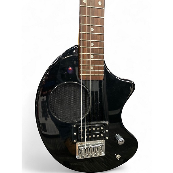 Used Fernandez Nomad Black Solid Body Electric Guitar