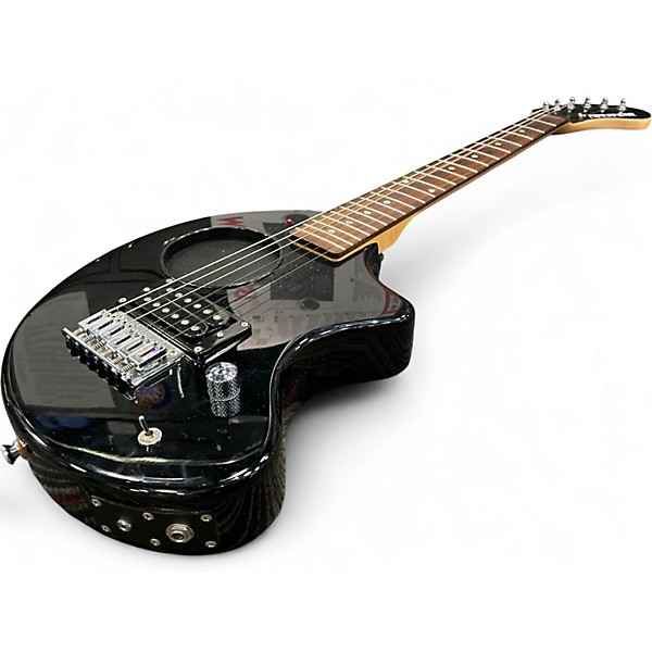 Used Fernandez Nomad Black Solid Body Electric Guitar