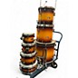 Used Pearl 7 Piece Decade Maple 7 piece 2 Color Sunburst Drum Kit thumbnail