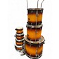 Used Pearl 7 Piece Decade Maple 7 piece 2 Color Sunburst Drum Kit