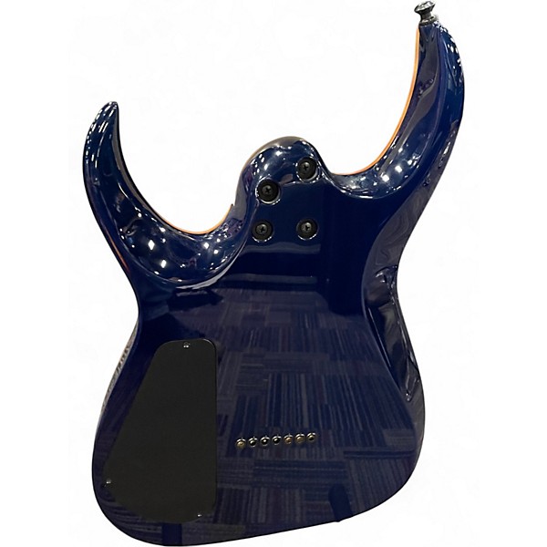 Used 2019 Jackson MISHA MANSOOR SIGNATURE USA JUGGERNAUT CHLORINE BURST Solid Body Electric Guitar