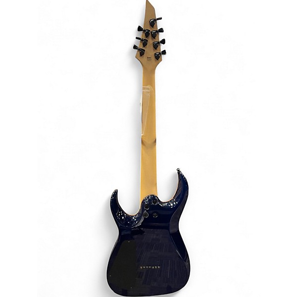 Used 2019 Jackson MISHA MANSOOR SIGNATURE USA JUGGERNAUT CHLORINE BURST Solid Body Electric Guitar