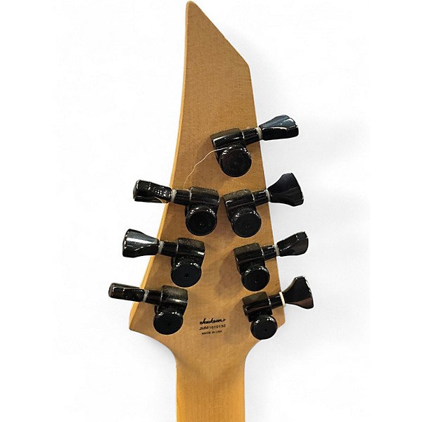 Used 2019 Jackson MISHA MANSOOR SIGNATURE USA JUGGERNAUT CHLORINE BURST Solid Body Electric Guitar