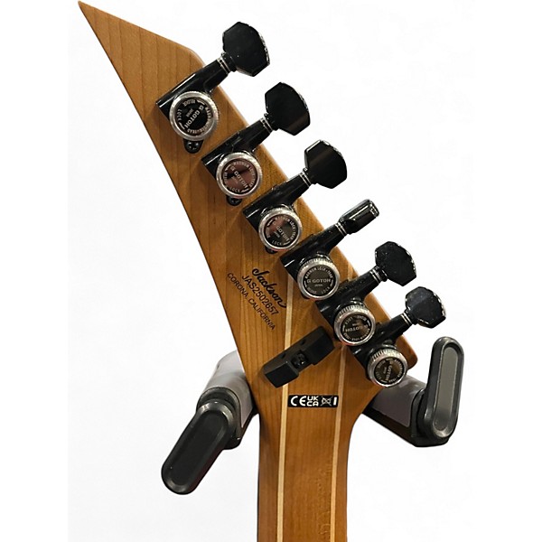 Used 2025 Jackson AMERICAN SERIES VIRTUOSO SOLOIST ROCKET RED Solid Body Electric Guitar