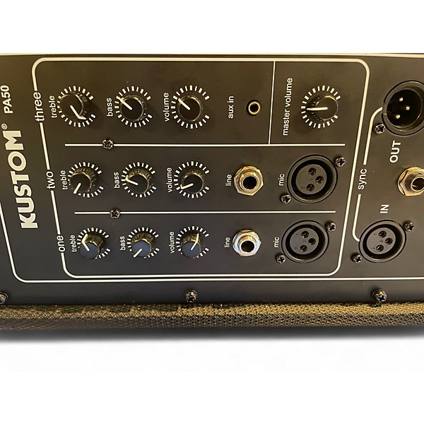 Used Kustom PA50 Powered Monitor