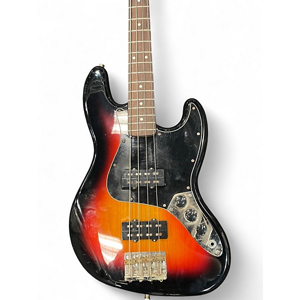 Used Fender Modern Player Jazz Bass Tobacco Burst Electric Bass Guitar
