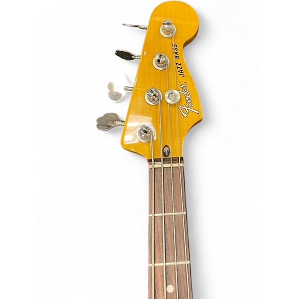 Used Fender Modern Player Jazz Bass Tobacco Burst Electric Bass Guitar