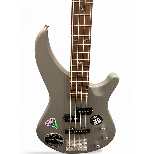Used Mitchell mb100cs Gray Electric Bass Guitar