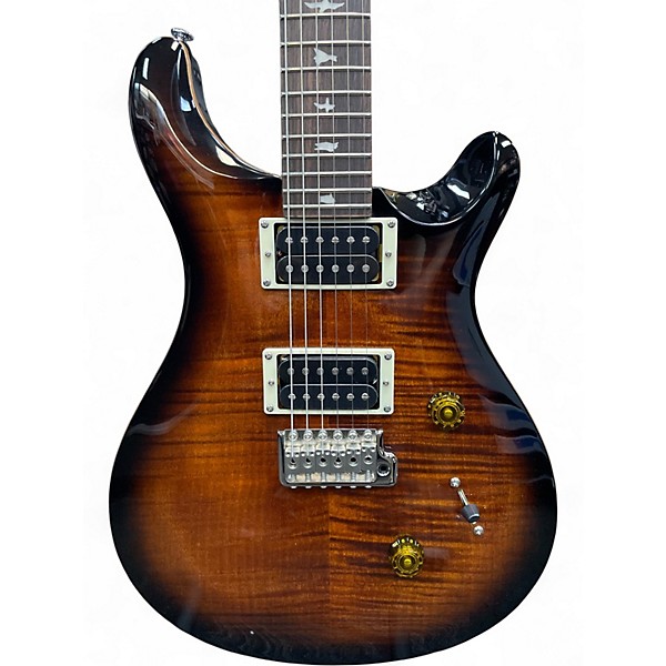 Used PRS SE Custom 24 2 Tone Sunburst Solid Body Electric Guitar