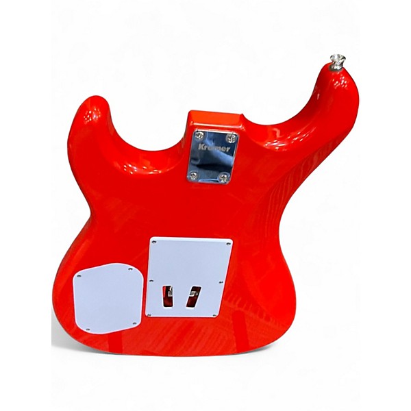 Used Kramer Pacer Classic Flat Red Solid Body Electric Guitar