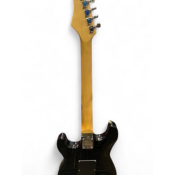 Used Ashthorpe S Style Guitar Black Solid Body Electric Guitar