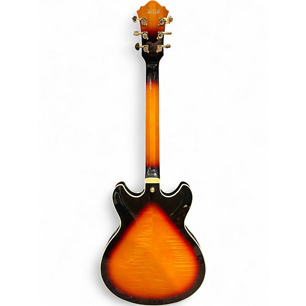 Used Ibanez AS113-BS Tobacco Burst Hollow Body Electric Guitar