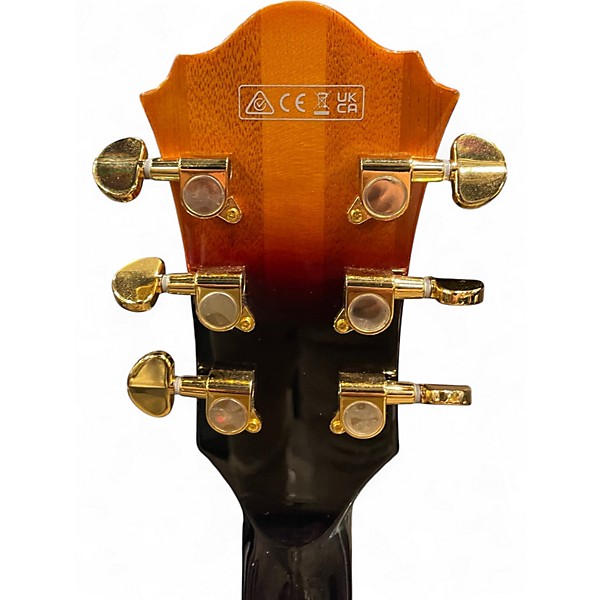 Used Ibanez AS113-BS Tobacco Burst Hollow Body Electric Guitar