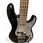 Used Squier Contemporary Active Precision Bass PH V Black Electric Bass Guitar