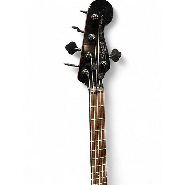 Used Squier Contemporary Active Precision Bass PH V Black Electric Bass Guitar