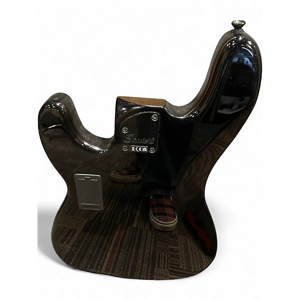 Used Squier Contemporary Active Precision Bass PH V Black Electric Bass Guitar