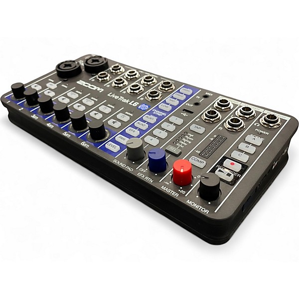 Used Zoom LIVETRAK L6 Unpowered Mixer