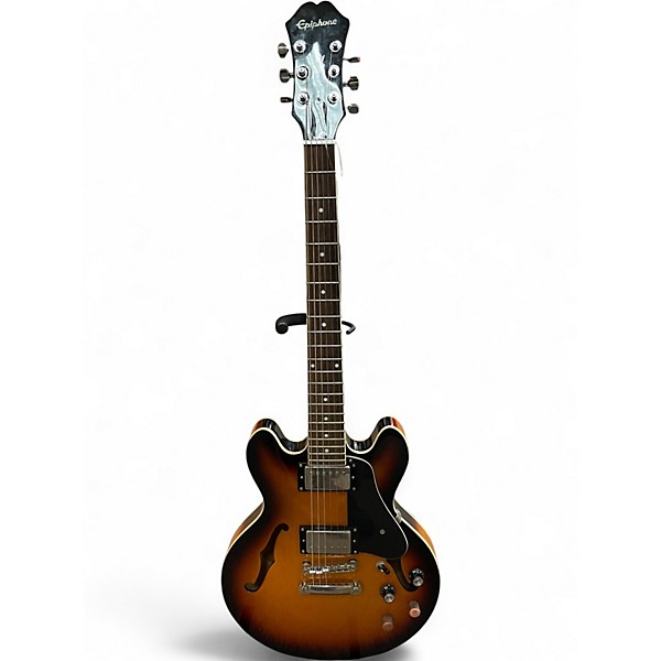 Used Epiphone DOT ES339 Vintage Sunburst Hollow Body Electric Guitar