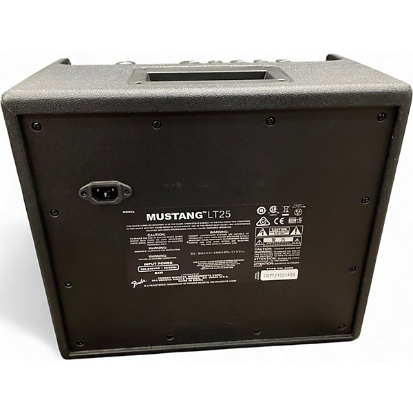 Used Fender Mustang LT25 25W 1x8 Guitar Combo Amp
