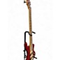 Used Schecter Guitar Research Stiletto Custom 5 String Dark Cherry Burst Electric Bass Guitar