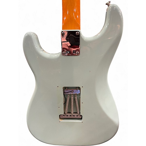 Used 2015 Fender Limited Edition Classic Series 60 Lacquer Stratocaster Daphne Blue Solid Body Electric Guitar