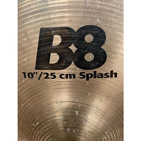 Used SABIAN 10in B8 Splash Cymbal