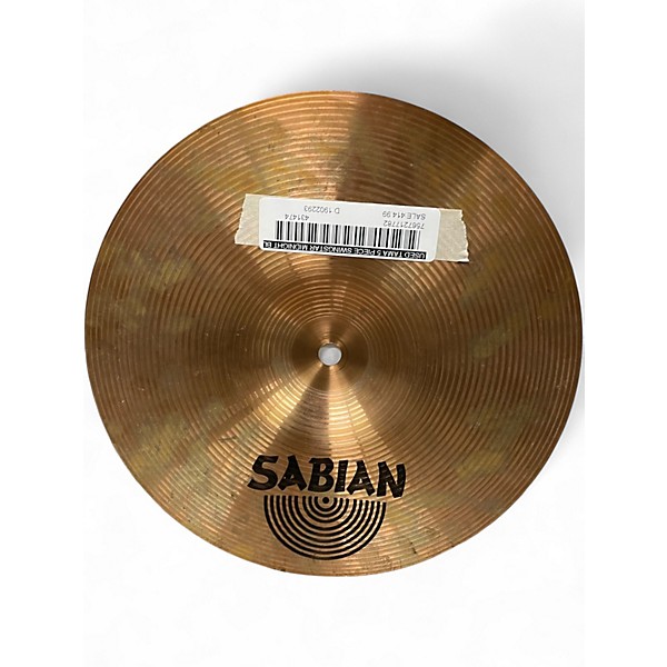 Used SABIAN 10in B8 Splash Cymbal